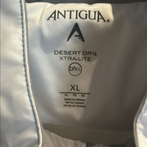 Antigua White Windbreaker Jacket - Picture 2 of 6